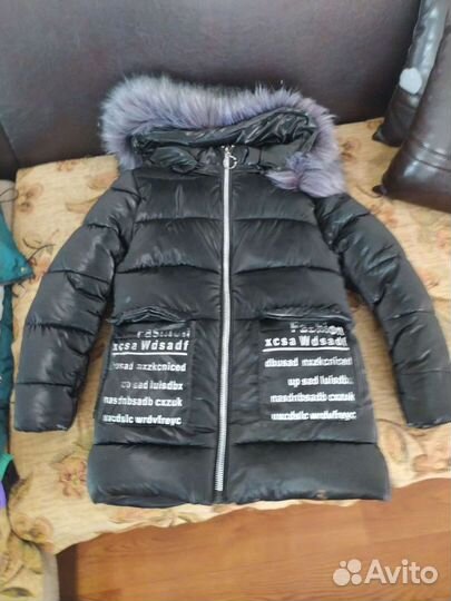 Пуховик зимний детский