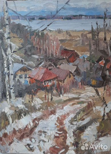 Этюд маслом