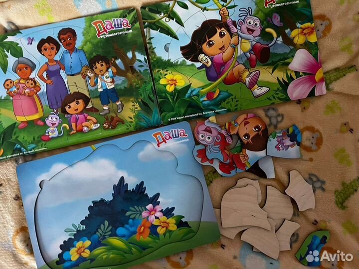 Деревянные пазлы