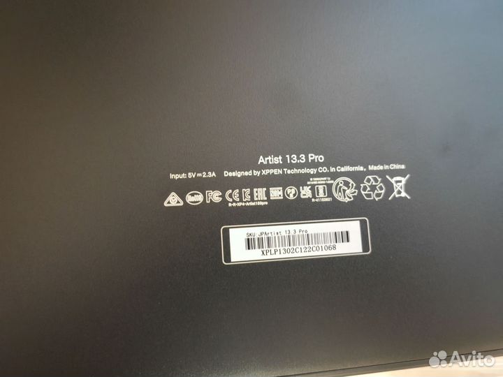 Интерактивный дисплей XP-Pen Artist 13.3 Pro