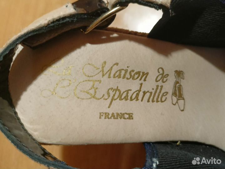 Эспадрильи босоножки женские р-35