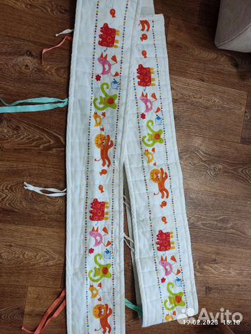 Бортики в детскую кроватку