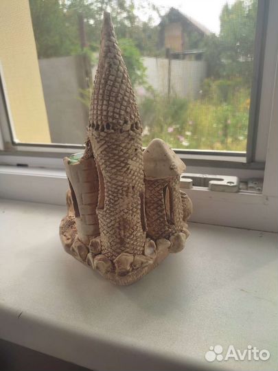 Грот для аквариума, замок