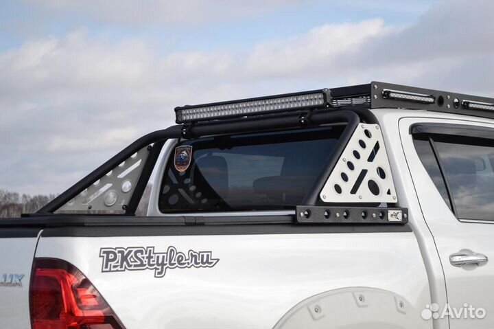 Защитная дуга BMS alfa Тойота Хайлюкс Рево