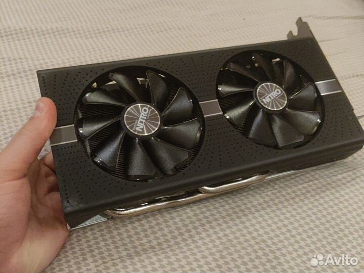 Видеокарта rx580 8gb sapphire nitro plus