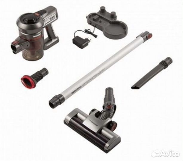 Вертикальный беспроводной пылесос redmond