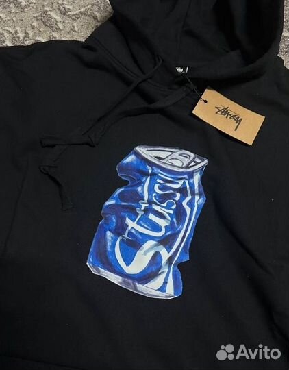 Худи Stussy Can Black оригинал