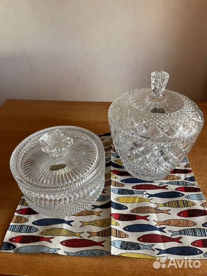 Хрусталь Богемия крюшонница