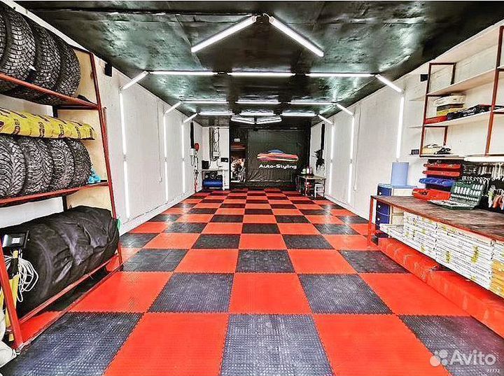 Модульная плитка пвх