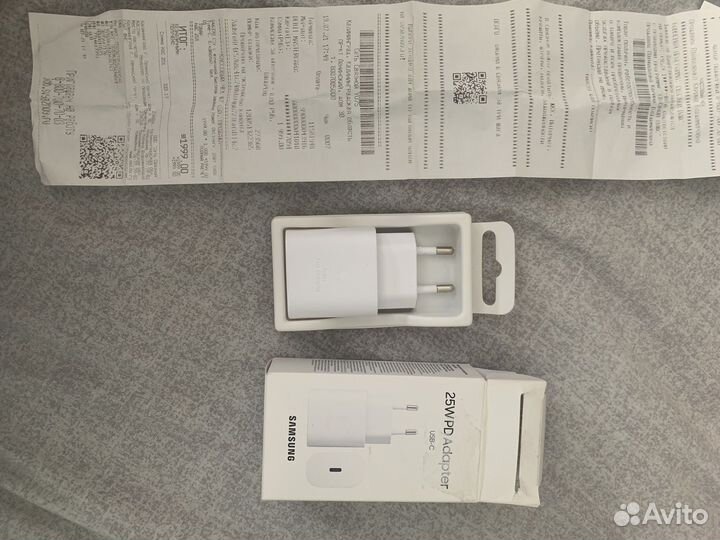 Зарядное устройство samsung 25w fast charge