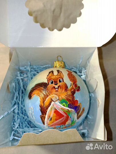 Шар Новогодний ручная работа