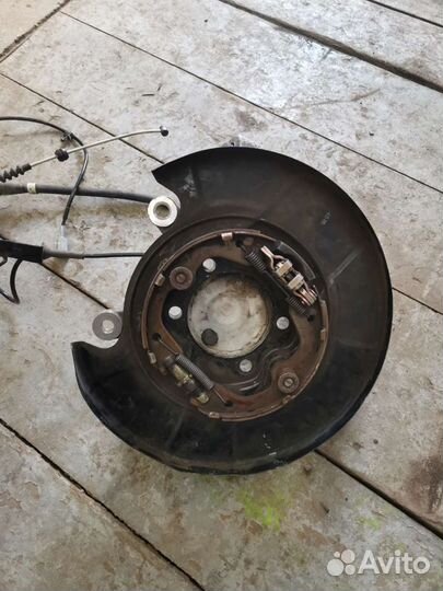 Ступица и рычаг зад в сборе крыло ниссан теана