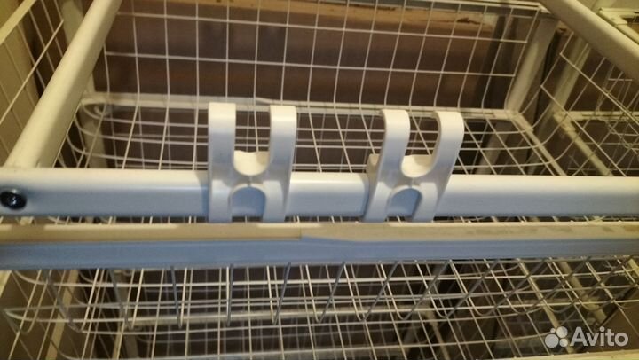 Крепеж для надстройки стеллажа IKEA