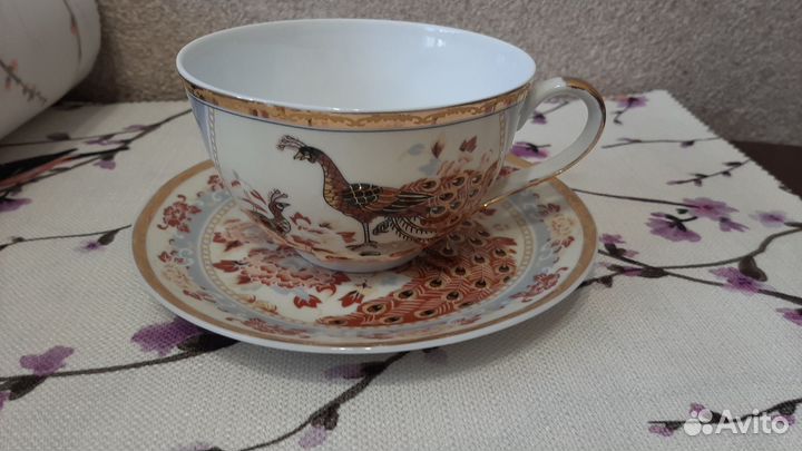 Чашка тонкий фарфор