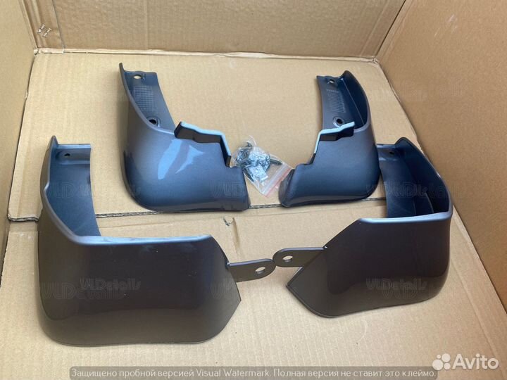 Брызговики Nissan Note E12 с 2017г Темно-Серый