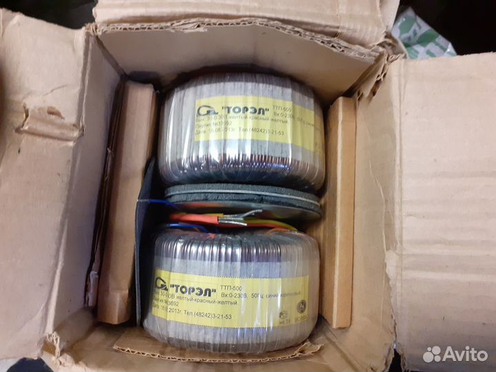 Трансформаторы питания торэл 500 ватт