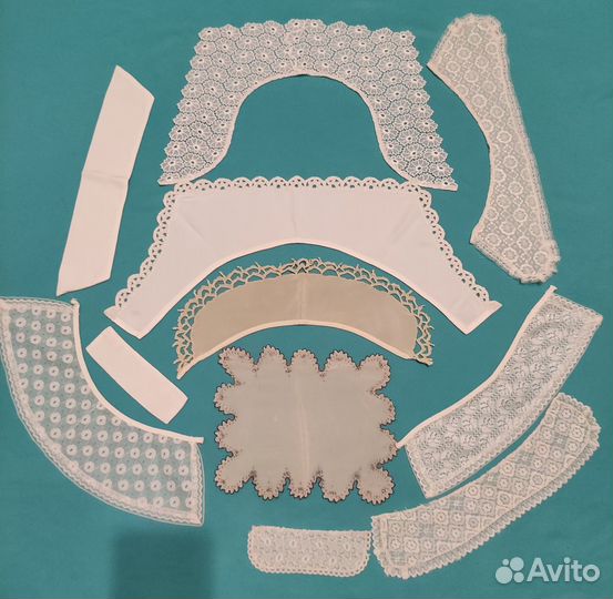 Вышивка,подзоры,покрывала,воротники Ретро