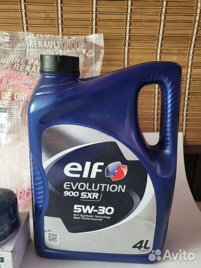 Масло фильтра для то на Рено