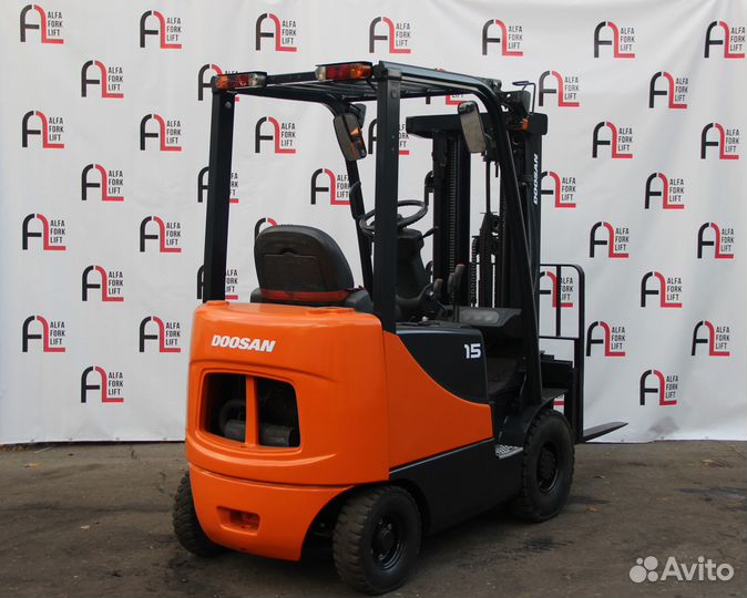 Вилочный погрузчик DOOSAN D15S-5, 2014