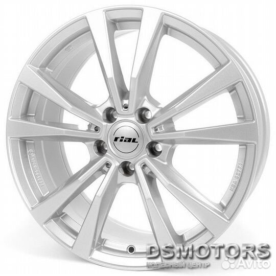 Диски M12X 9/20 5x112 ET48 d66.5 polar silver