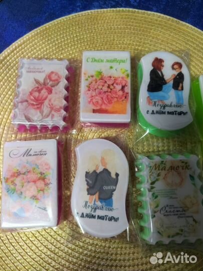 Мыло ручной работы ко Дню матери
