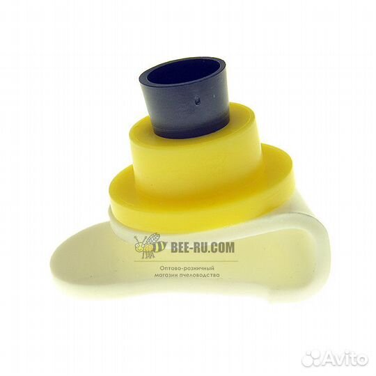10 шт Клип с мисочкой и цоколем Jander желтый (Чех