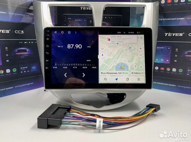 Магнитола Teyes сс3 2К 3/32 для Hyundai Solaris 1