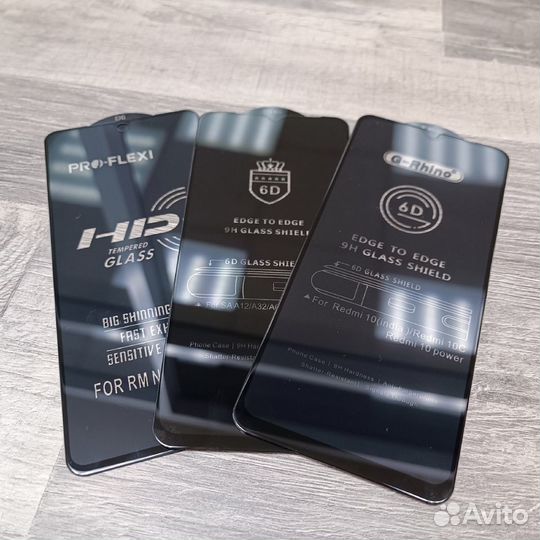 Фирменное защитное стекло для Xiaomi Poco Redmi