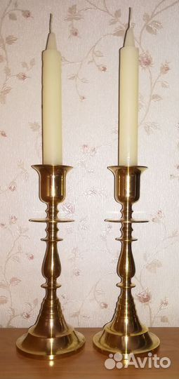 Подсвечник латунь. СССР, 70-е