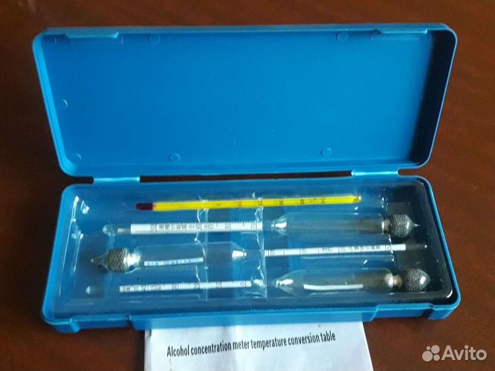 Ареометр набор для caмoгoнщикa
