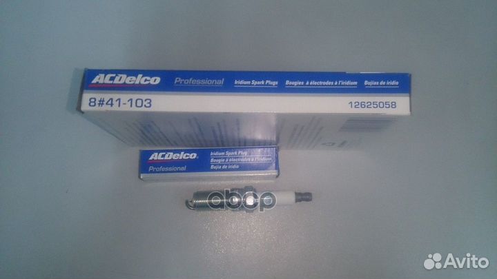 Свеча зажигания иридий 12625058 general motors