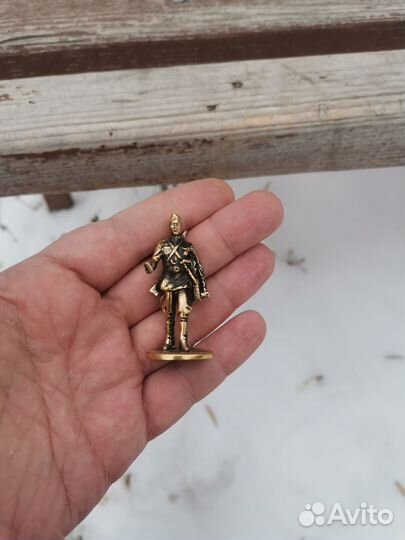 Статуэтка Советский солдат бронза