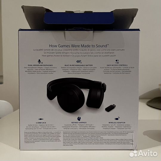 Наушники Sony Pulse 3D (PS5)