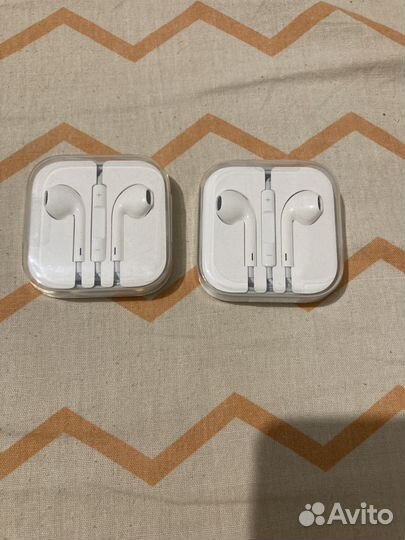 Наушники apple earpods lightning 3.5mm