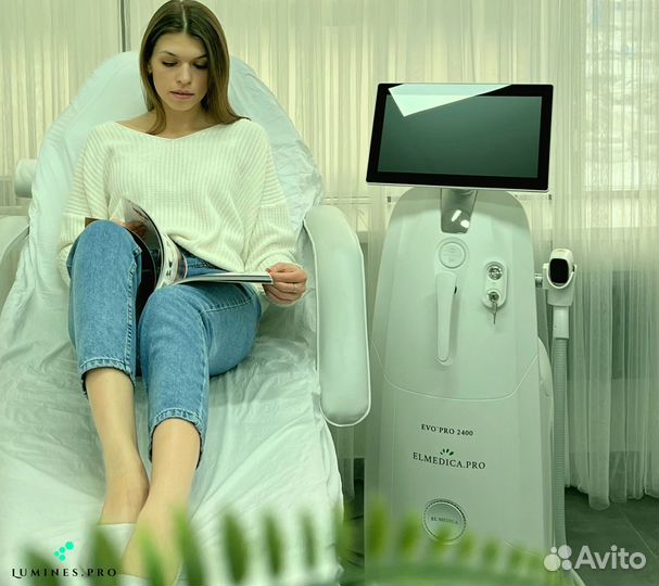 Аппарат для эпиляции Lumines. Макс’Про 2000 Вт