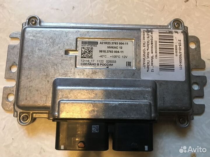 Блок управления Микас 12 Газель, next дв.EvoTech е