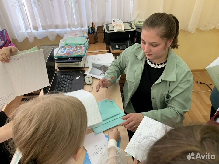 Подготовка к школе, репетитор начальных классов