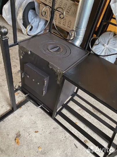 Мангал цельносварной