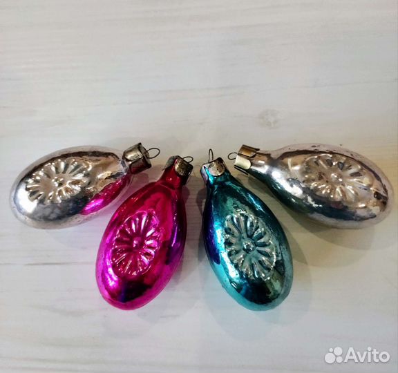 Елочные игрушки СССР одним лотом