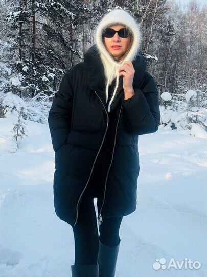 Капор из ангоры 80