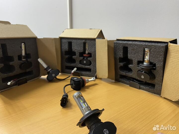 Светодиодные лампы с цоколем н1 н4 н7 н11 нв3 нв4