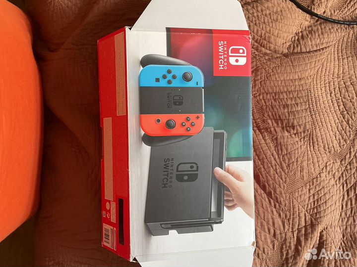 Портативная игровая приставка nintendo switch