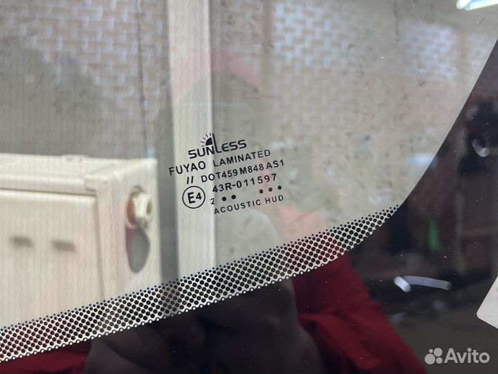 Лобовое стекло range rover sport HUD 2013-17г