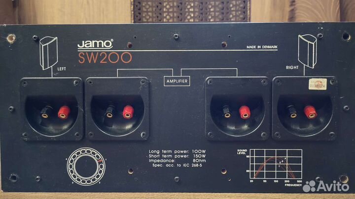 Сабвуфер Jamo SW 200 II