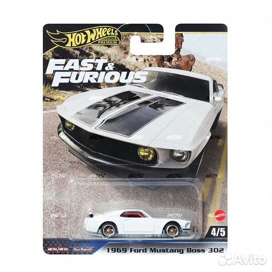 Hot Wheels Premium 1969 Fоrd Мustang Boss 302