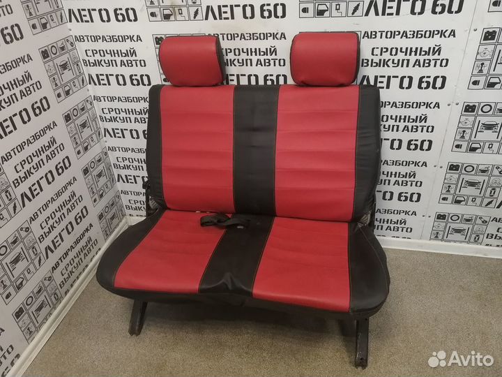 Сиденье двойное для VW Transporter T4 Caravelle