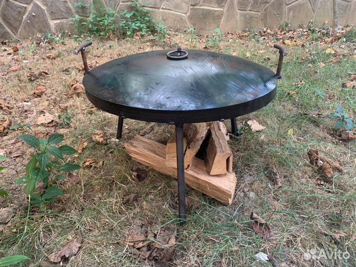 Сковорода из диска бороны 50см