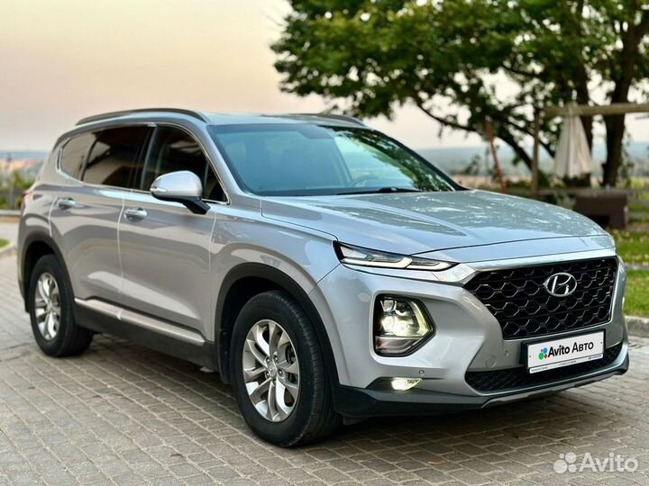 Hyundai Santa Fe 2.2 AT, 2019, 87 000 км