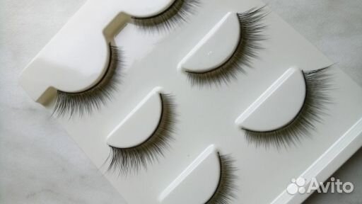 Накладные ресницы 3 пары упаковка