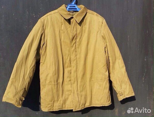 Ватник стеганный синего цвета